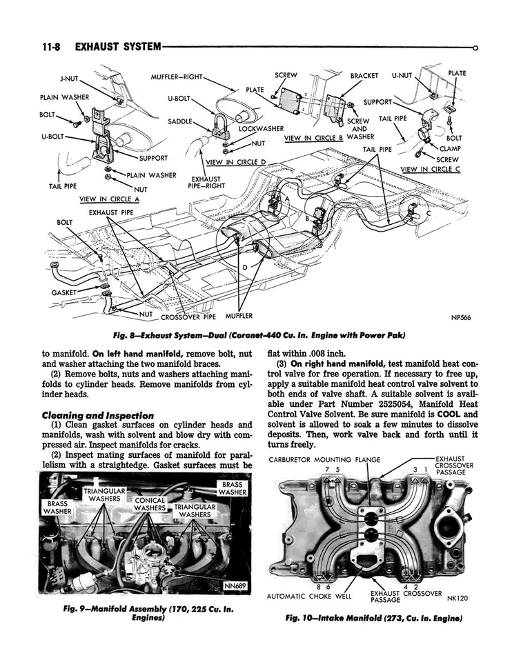 Dodge Dart 1967, Coronet, cargador manual de servicio de fábrica Foto 3 de 3