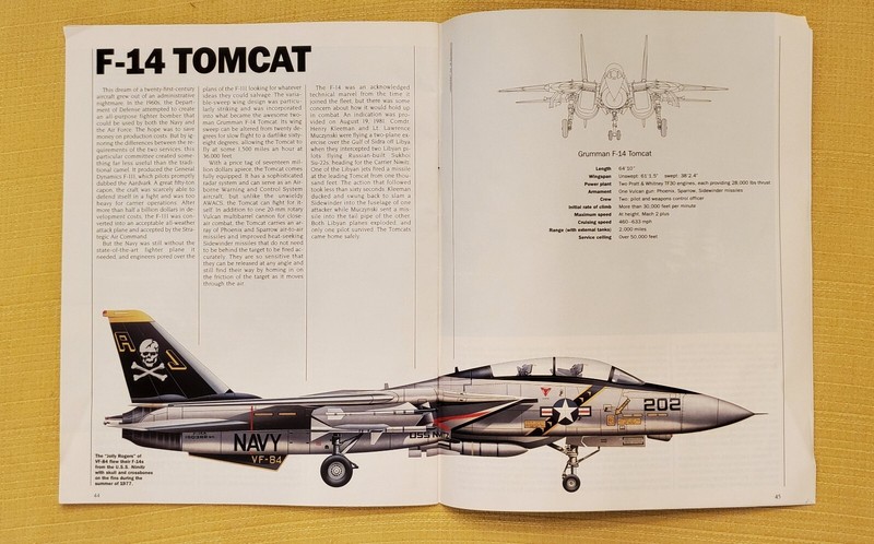 NAVY AIR Magazine F-14D TOPGUN Top Gun Maverick Grumman 1986 