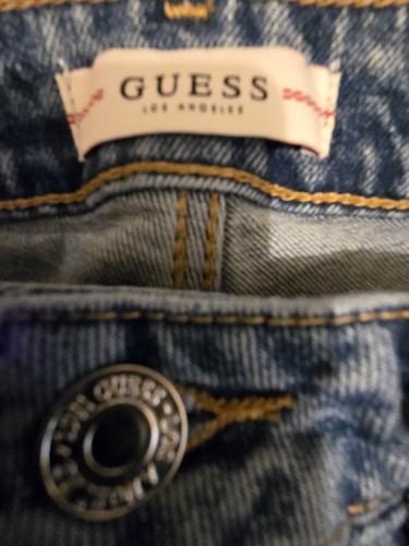 Guess Jeans Mom Jean Blue Guess Los Angeles Size 25 WQ-569 - Picture 6 of 12