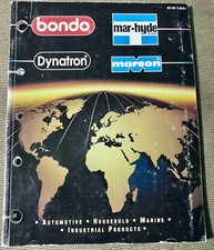 1998 Bondo Dynatron Mar-hyde Marson Automotive Marine Household Products Catalog