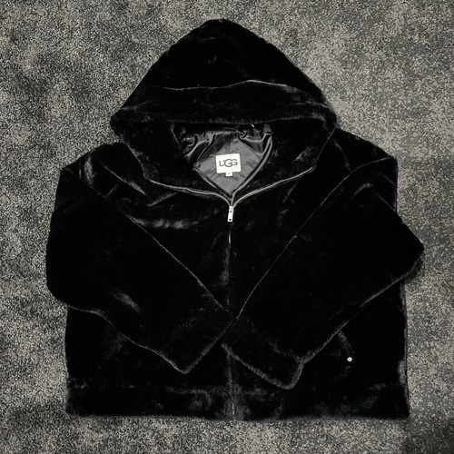 UGG Mandy Faux Fur Hoodie Jacket. Worn once! - Picture 2 of 5