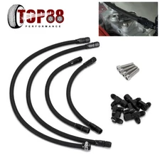 Complete Coolant Crossover Steam Vent Kit Stainless Steel For LS1 LS2 LS3 LS6