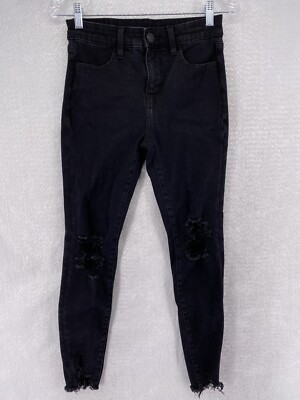 American Black Eagle High Rise Jegging Women s Size 4 Reg 