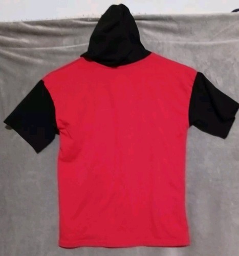 Spider-Man Miles Morales Marvel Boys Cosplay Hooded Long Sleeve Top ONLY Size 8 - Picture 4 of 5