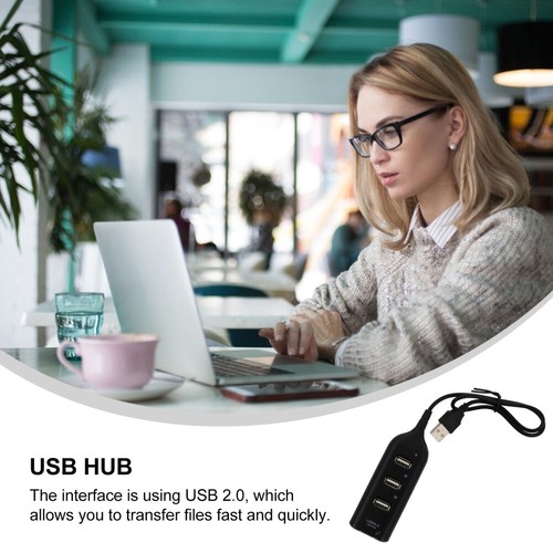 USB 2. 0 Adapter 4 1 Usb Hub 4 Ports HUB USB 2. 0 Data Hub USB 2. 0 Splitter - Afbeelding 2 van 12