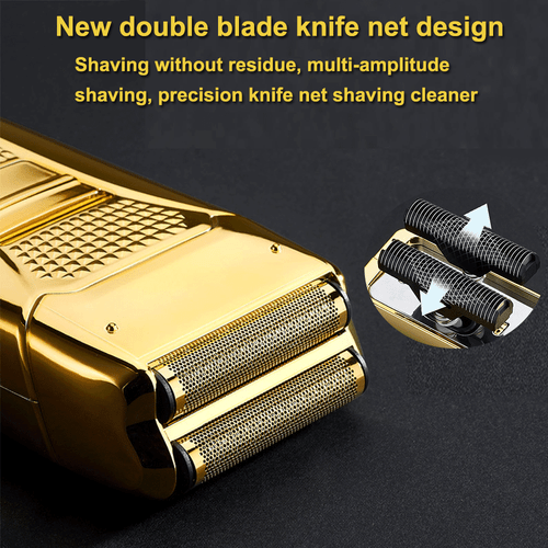 Mens Professional Rechargeable Electric Shaver Trimmer Razor For Hair Beard Gift - Picture 3 of 14