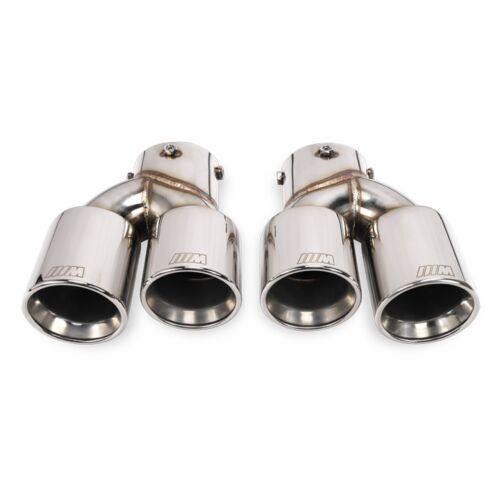 BMW Chrom Edelstahl Auspuffblenden BMW 3er G20 G21 G28 M330 340 i D