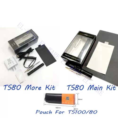 Mini DSO TS80 Smart Soldering Iron Kit Digital Station OLED Display USB Type-C