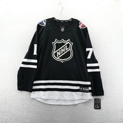 NHL All Stars Jersey Mens Large Black 2017 Fanatics Hockey Conference Rare New