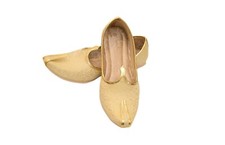 Mens Punjabi Jutti Maharaj Style Khussa Mojari Cushioned Loafer Shoes Art CH 02