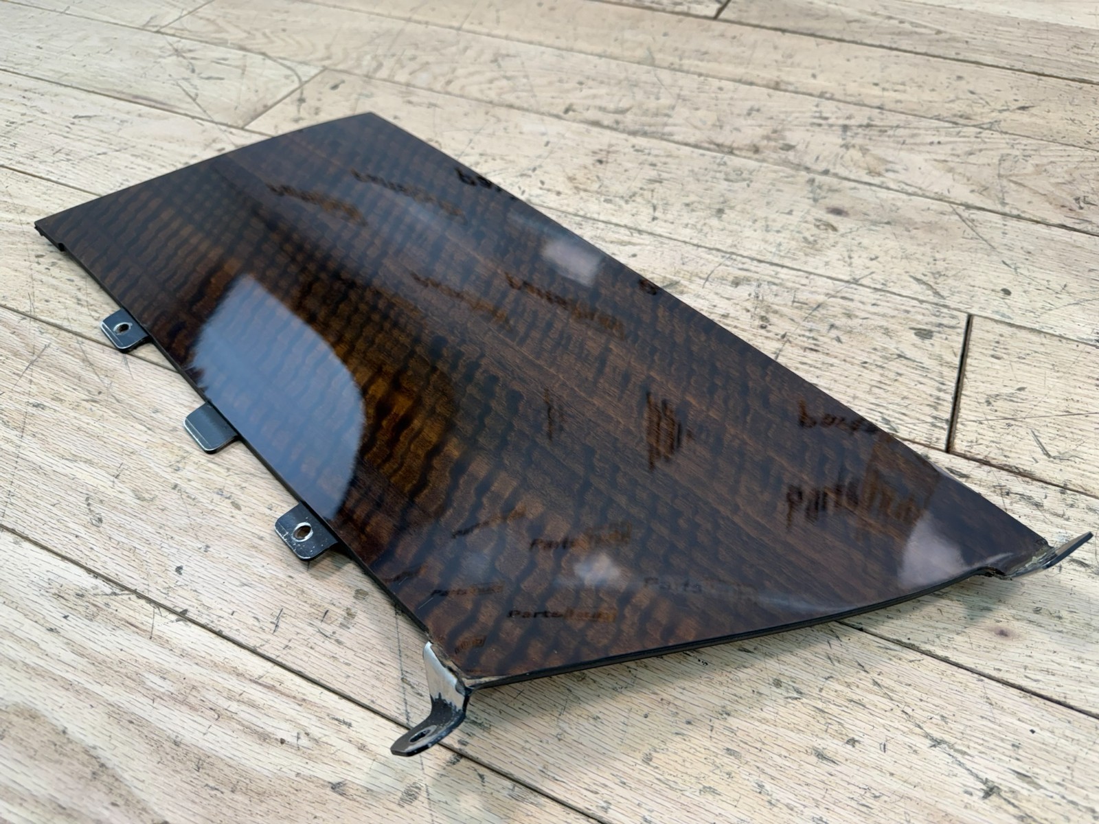 2013 BENTLEY CONTINENTAL GT OEM REAR RIGHT QUARTER INTERIOR PANEL WOOD TRIM