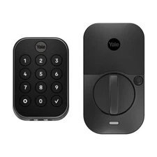 Yale Assure Lock 2 Keyless Smart Lock Black Suede Auto Unlock With Keypad