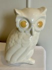 Northern Potteries Canada White Snowy Owl Figurine Ontario Canadian Ceramic Tag — photo 1