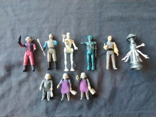 Star Wars Figures Nine Inc 2 1B FX 7 Etc Plus Accessories All Original