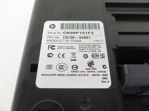 HP Deskjet F2480 Printer A4 Print Scan Copy Black Model with AC Power Adaptor - Picture 11 of 14