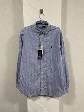 Polo Ralph Lauren Classic Stripe Long Sleeve Shirt NWT Size: 15 1/2