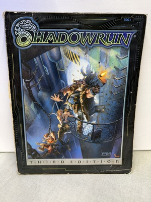#ad Shadowrun Third Edition Core Rulebook FASA 7001 $45.00