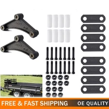 New Tandem Trailer Axle Shackle Kit Heavy Duty Steel for Double Eye Spring A+++