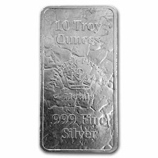 10 oz Silver Bar - MPM (Monarch, Struck) 101.63 per troy oz