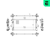 ERA MotorküHler WasserküHlerfüR Peugeot 208 1.2 Puretech 82 1.6 Hdi 1.5