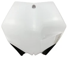 Acerbis White Front Number Plate (2082020002)