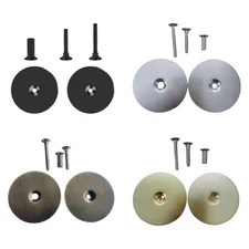 Door Knob Hole Cover Plate Round Door Hole Filler for Cabinet Residential