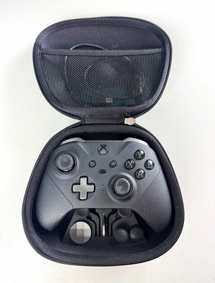 Microsoft Xbox Elite Series 2 Controller Schwarz Etui für Xbox/PC Top Zustand