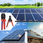 Solarmodul PV Kabel Crimper Crimpwerkzeug Solar Crimpzange Set für 2,5-6mm² MC4