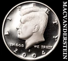 2004-S Silver Kennedy Half Dollar - Choice Gem Proof  Lustrous  #i6494