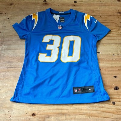 New NFL Nike Los Angeles Chargers Ekeler Powder Blue On Field