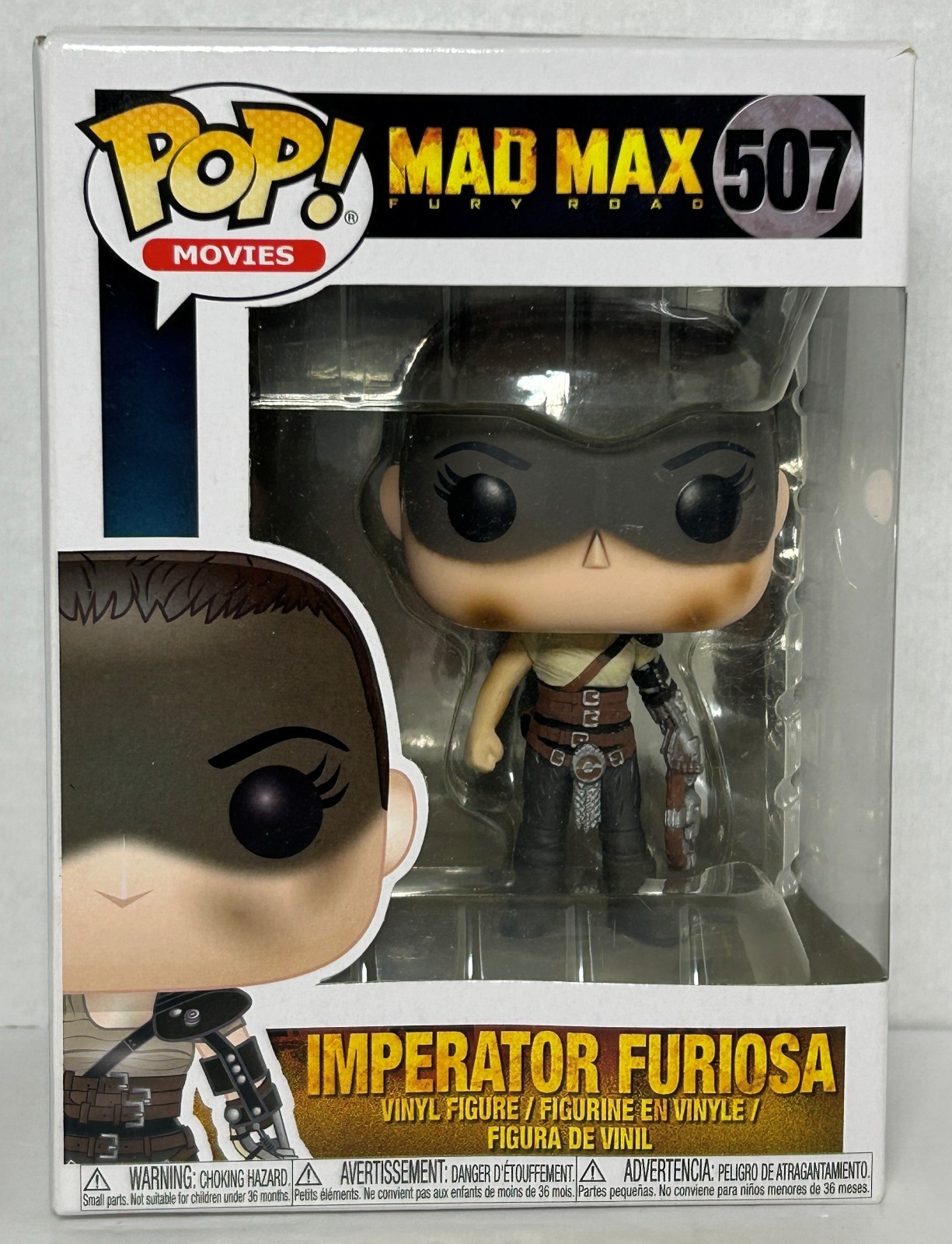 Funko Pop! Movies Mad Max Fury Road #507 Imperator Furiosa Always in Box