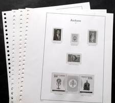 MARINI / YVERT & TELLIER - Jeux feuilles ANDORRE FRANCAIS 1997 à 2005 - 18 p.