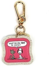 Snoopy Keychain, Multi-Functional, Popular Charm for Keys, Home, Car, and Bags.A