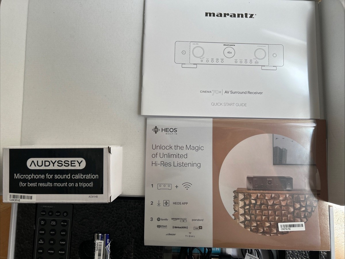 MARANTZ RC050SR Illuminated Remote for Cinema 70s HT AVR