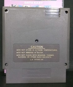 Kid Niki: Radical Ninja (Nes)(1987)[Rare] 5 Screw Variant! HTF! w Manual See Pic