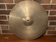 Vintage Zildjian 18in Trans Stamp Crash Ride 1940s 50s