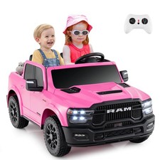 24V 2 Seater Ride on Truck w/Remote Control 3 Speeds Bluetooth LED Headlight