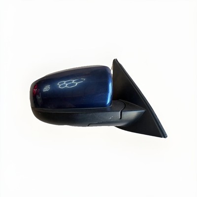 2007 2013 BMW X5 E70 Blue Passenger Right Side Mirror with Camera Used OEM