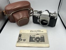 Edixa - Mat Reflex Mod. C Spiegelreflexkamera Kamera Nur Body 1960 Jahre
