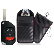 Key Fob Remote 2018-2023 Jeep Gladiator Wrangler FCC: OHT1130  Protective Pouch