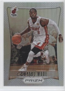 2012-13 Panini Prizm Silver Prizm Dwyane Wade #77 HOF