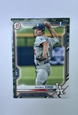 2021 Bowman - Prospects Hyun-il Choi #BP-130 Camo Border (RC)
