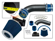 BCP RW BLUE For 1992-2003 Montero Base/Sport 3.0L V6 Ram Air Intake Kit +Filter