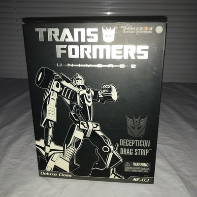 Transformers Universe Classics Deluxe Class Dragstrip! 100% Comp.! In Box!