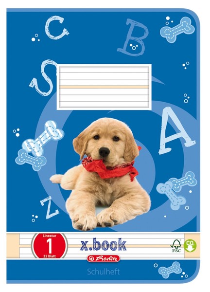 Herlitz Schulheft X.Book, Din A5, Lineatur 4 / Liniert-image
