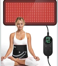 Large Red Light Therapy Pad for Body, Tri-Chip Grade 312 LEDs 48W