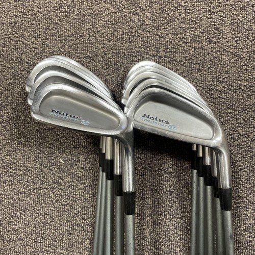 Mizuno Notus Iron Set 10pcs 3-9, PW, AW, SW Graphite Flex R - Picture 3 of 11