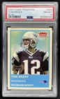 2004 Fleer Tradition Tom Brady Blue #324 Patriots PSA 8