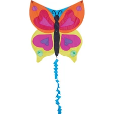 Kite Rainbow Butterfly Fun Flyer Single Line Kite Winder & String..11.. PR 17343