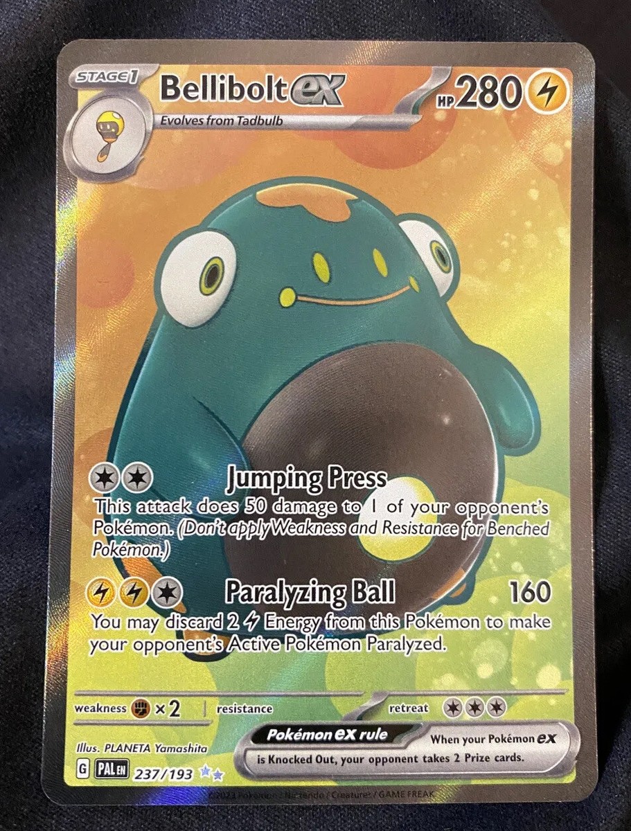 Pokémon Card - Bellibolt ex 237/193 Paldea Evolved FULL ART Pokémon Card - Bellibolt ex 237/193 Paldea Evolved FULL ART